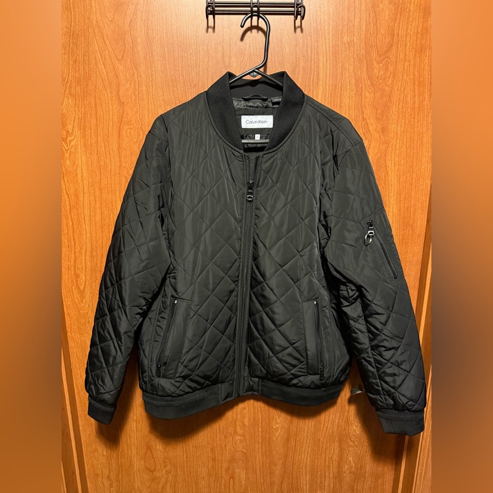 Calvin Klein Quilted Black Jacket